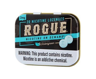 Rogue Wintergreen 2mg, Nicotine Lozenges