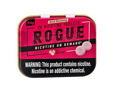 Rogue Berry 2mg, Nicotine Tablets