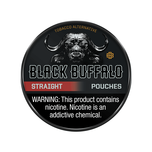 Black Buffalo Straight Nicotine Pouches
