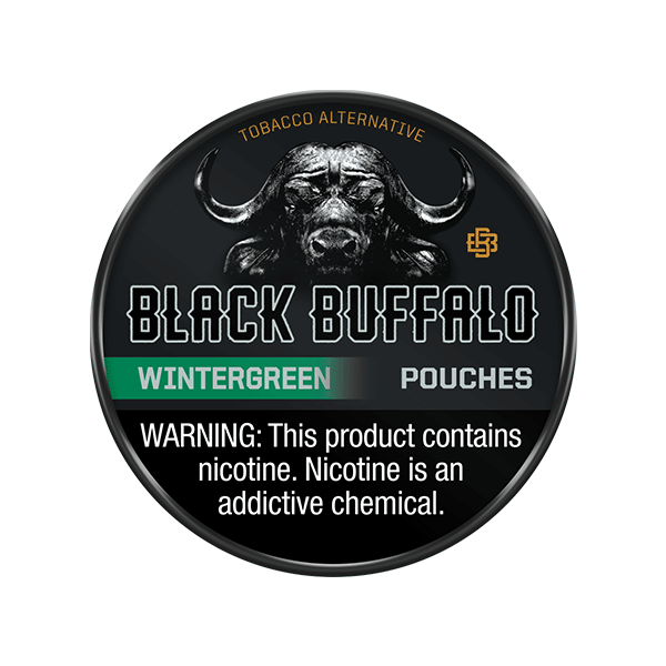 Black Buffalo Wintergreen Nicotine Pouches