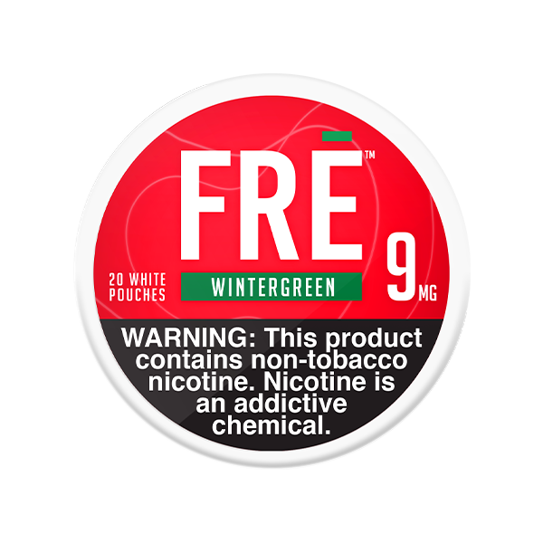 FRE Wintergreen 9mg Nicotine Pouches