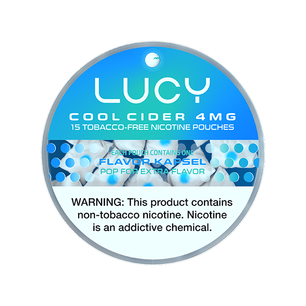 Lucy Cool Cider 4MG Kapsel Pouch