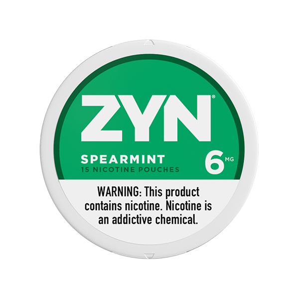 ZYN 6mg Spearmint Nicotine Pouches