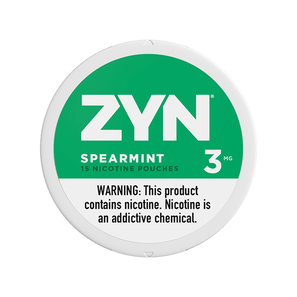 ZYN 3mg Spearmint Nicotine Pouches