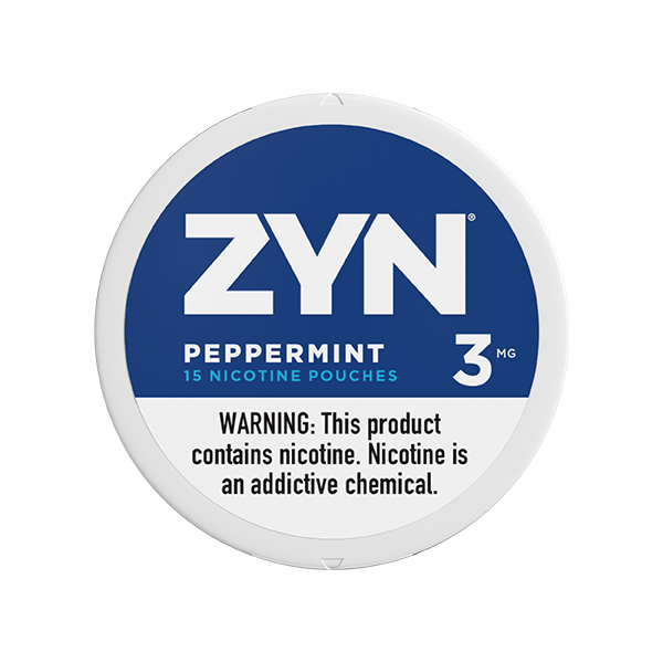 ZYN 3mg Peppermint Nicotine Pouches