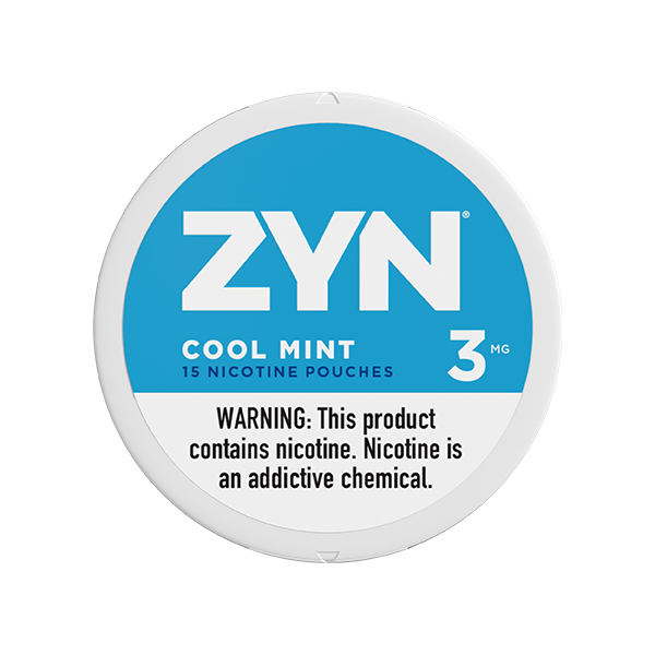 ZYN 3mg Cool Mint Nicotine Pouches