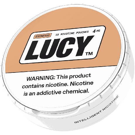 Lucy Espresso 4MG Nicotine Pouches