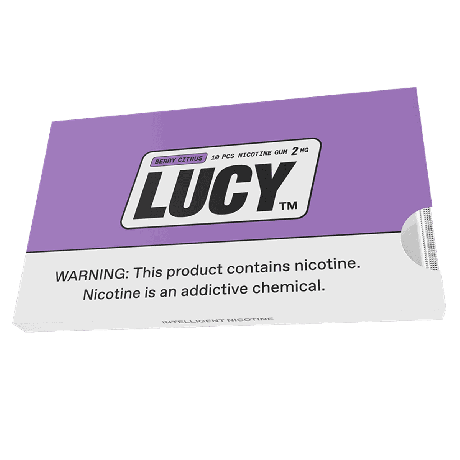 Lucy Berry Citrus 2mg Nicotine Gum