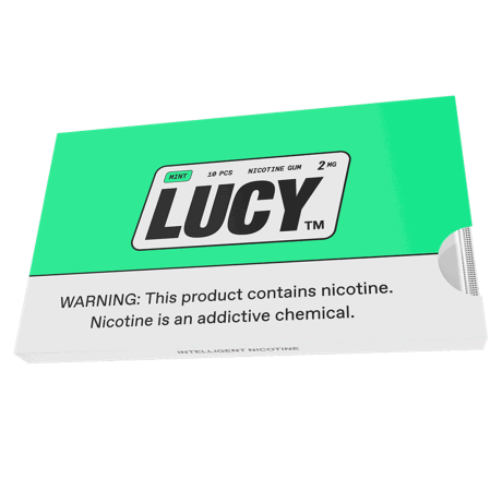 Lucy Mint 2MG Nicotine Gum