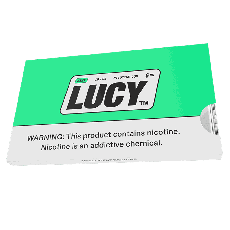 Lucy Mint 6mg Nicotine Gum