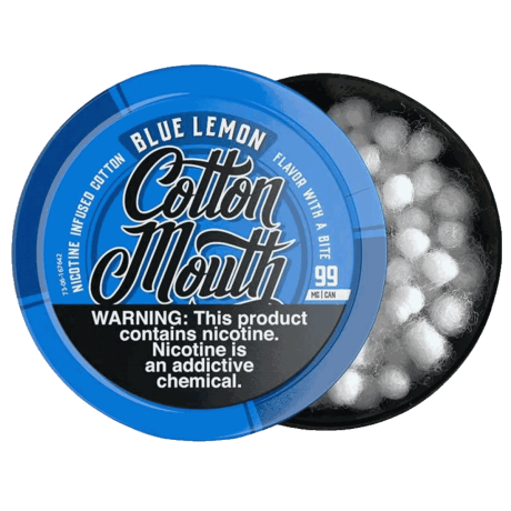 Cotton Mouth Blue Lemon Nicotine Infused Cotton