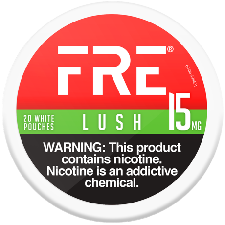 FRE Lush 15MG Nicotine Pouches