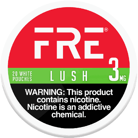 FRE Lush 3MG Nicotine Pouches