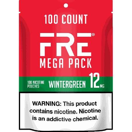 FRE Wintergreen Mega Pack 12mg