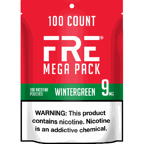 FRE Wintergreen Mega Pack 9mg