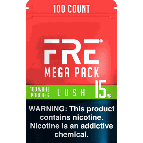 FRE Lush Mega Pack 15MG Nicotine Pouches