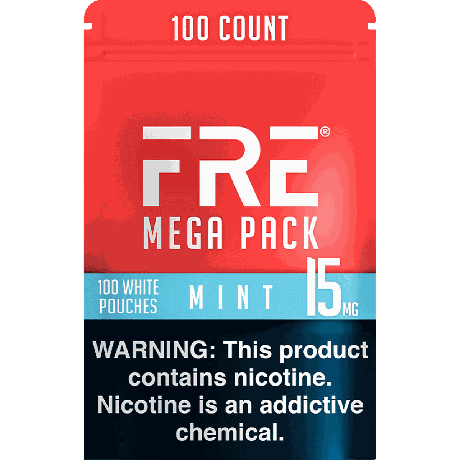 FRE Mint Mega Pack 15MG Nicotine Pouches