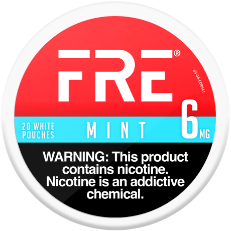 FRE Mint 6MG Nicotine Pouches