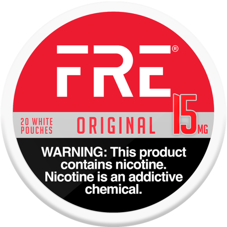 FRE Original 15MG Nicotine Pouches