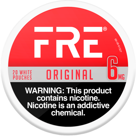 FRE Original 6MG Nicotine Pouches