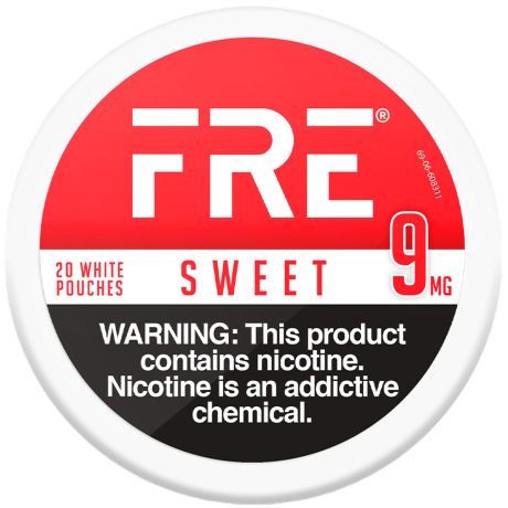 FRE Sweet 9mg Nicotine Pouches