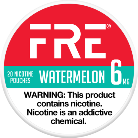 FRE Watermelon 6MG Nicotine Pouches