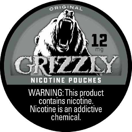 Grizzly Original 12MG Nicotine Pouches