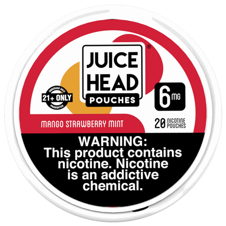 Juice Head Pouches Mango Strawberry Mint 6MG