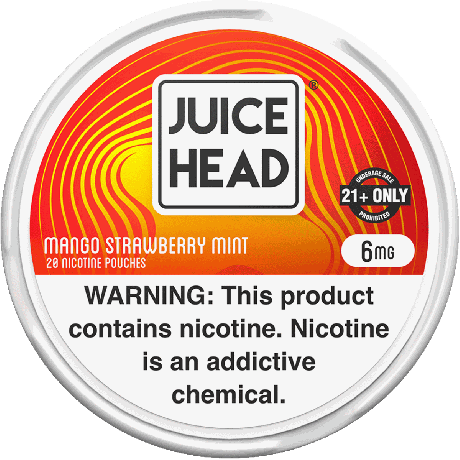 Juice Head Pouches Mango Strawberry Mint 6MG