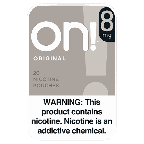 on! 8mg Original Nicotine Pouches