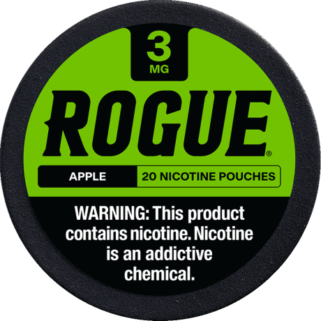 Rogue Apple 3MG Nicotine Pouches
