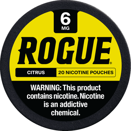 Rogue Citrus 6MG Nicotine Pouches