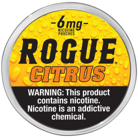 Rogue Citrus 6MG Nicotine Pouches