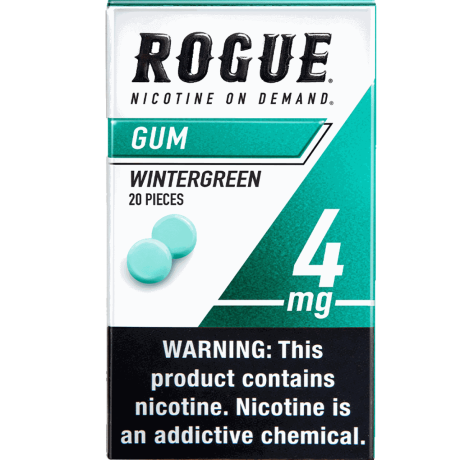 Rogue Wintergreen 4mg, Nicotine gum