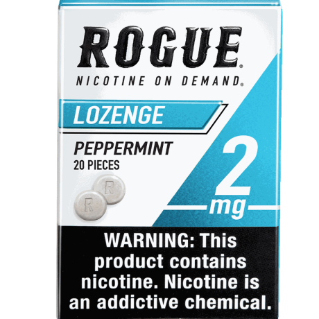 Rogue Peppermint 2mg, Nicotine Lozenges Rogue Peppermint 2mg, Nicotine Lozenges