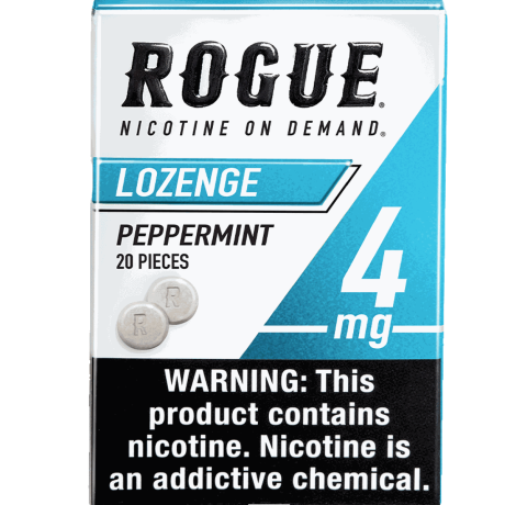 Rogue Peppermint 4mg, Nicotine Lozenges Rogue Peppermint 4mg, Nicotine Lozenges
