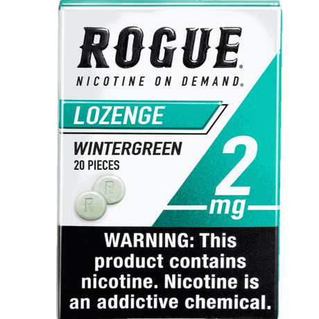 Rogue Wintergreen 2mg, Nicotine Lozenges Rogue Wintergreen 2mg, Nicotine Lozenges