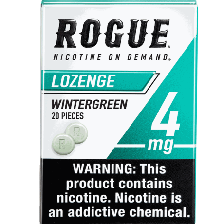 Rogue Wintergreen 4mg, Nicotine Lozenges
