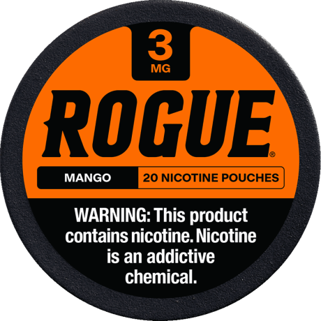 Rogue Mango 3mg, Nicotine Pouches