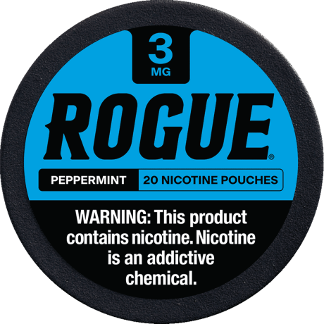Rogue Peppermint 3mg, Nicotine Pouches