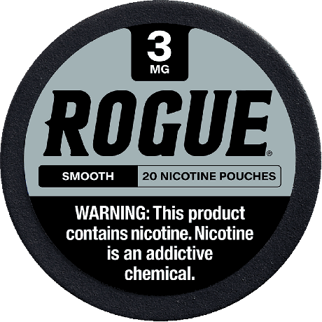 Rogue Nicotine Pouch Smooth 3mg