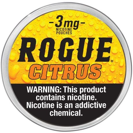 Rogue Citrus 3MG Nicotine Pouches