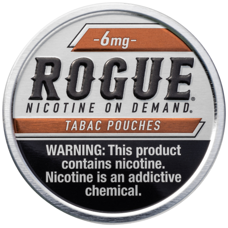 Rogue Tabac 6MG Nicotine Pouches Rogue Tabac 6MG Nicotine Pouches