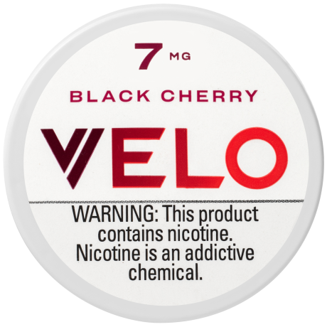 Velo Max Nicotine Pouches Black Cherry 7MG