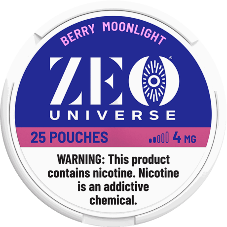 ZEO Universe Berry Moonlight 4mg Nicotine Pouches