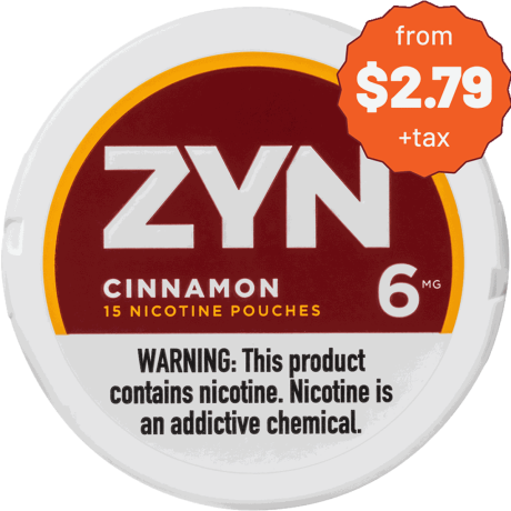 ZYN Cinnamon 6MG Nicotine Pouches