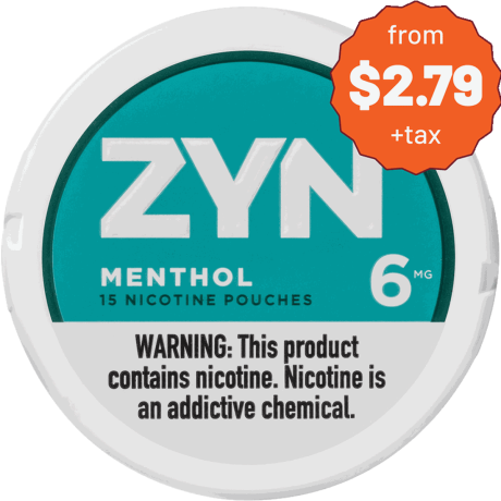 ZYN Menthol 6MG Nicotine Pouches