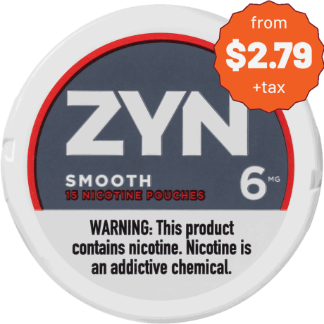 ZYN Smooth 6MG Nicotine Pouches