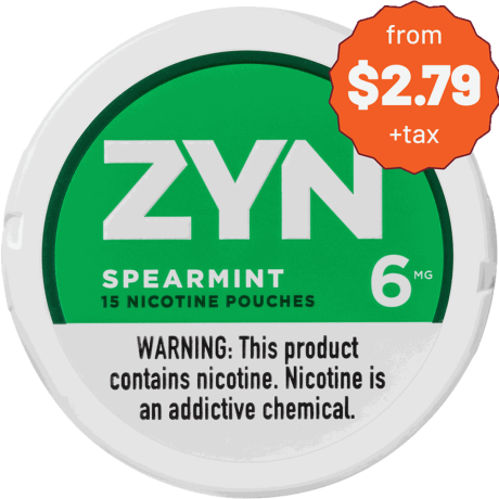 ZYN Spearmint 6MG Nicotine Pouches