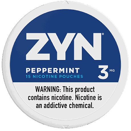 ZYN Peppermint 3MG Nicotine Pouches